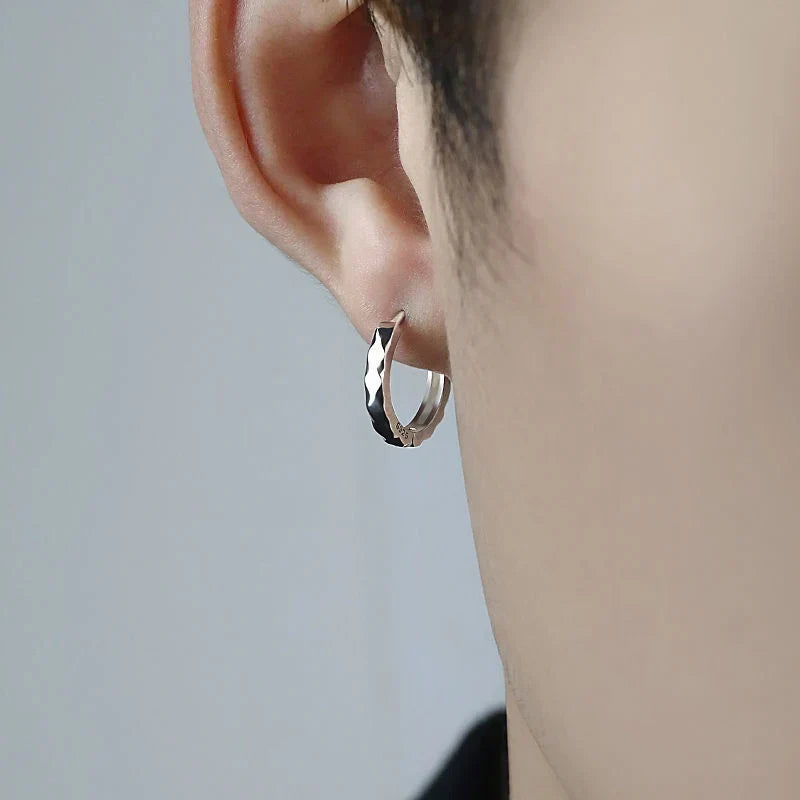Earrings Men's Fashionable High Sense Ear Clip Simple Niche Temperament