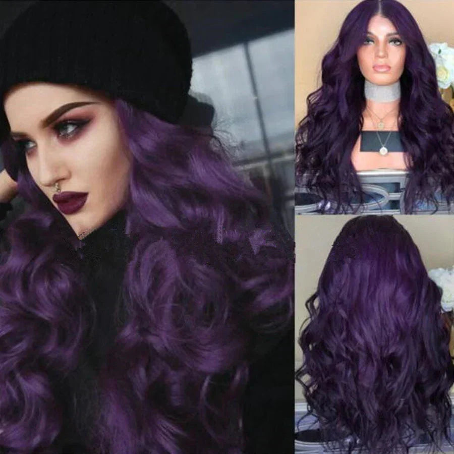 Large Wave Medium And Long Curly Hair Chemical Fiber Wig