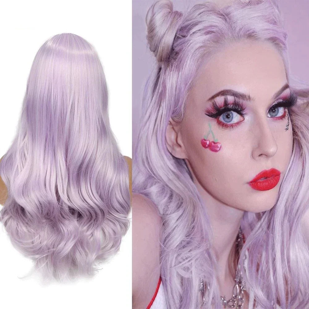 Large Wave Medium And Long Curly Hair Chemical Fiber Wig