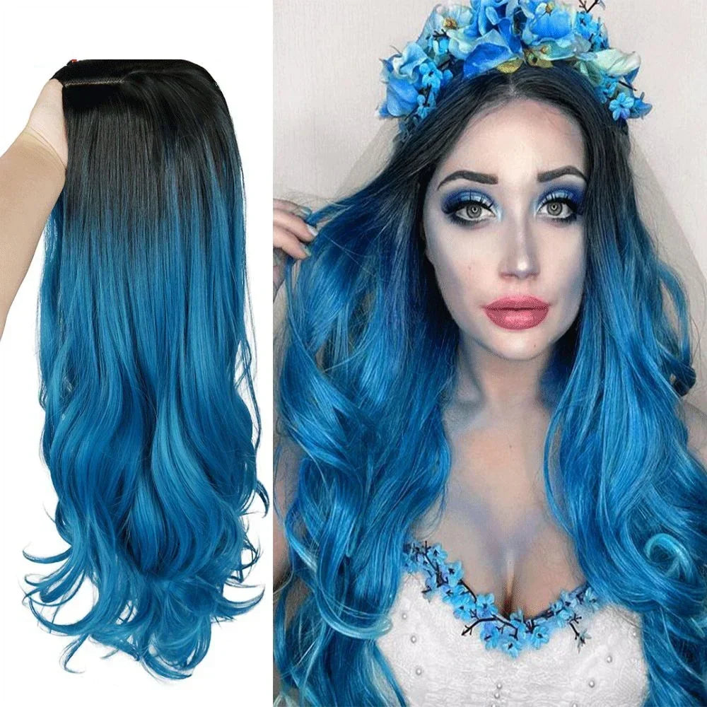Large Wave Medium And Long Curly Hair Chemical Fiber Wig