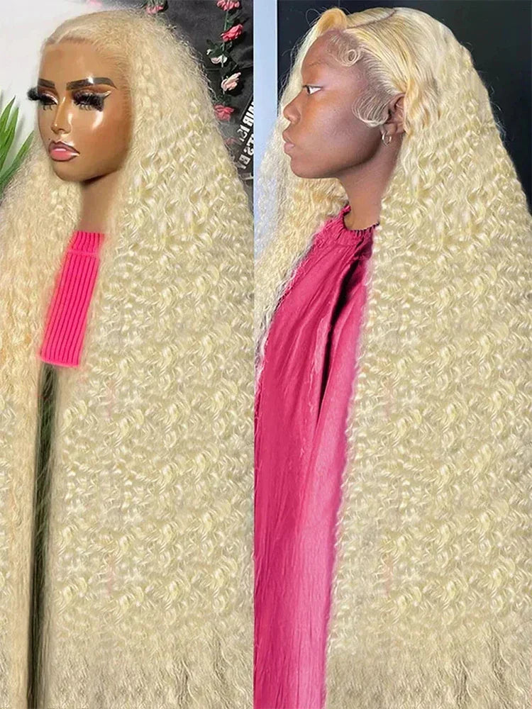 Deep Loose Wave Transparent Curly Wigs