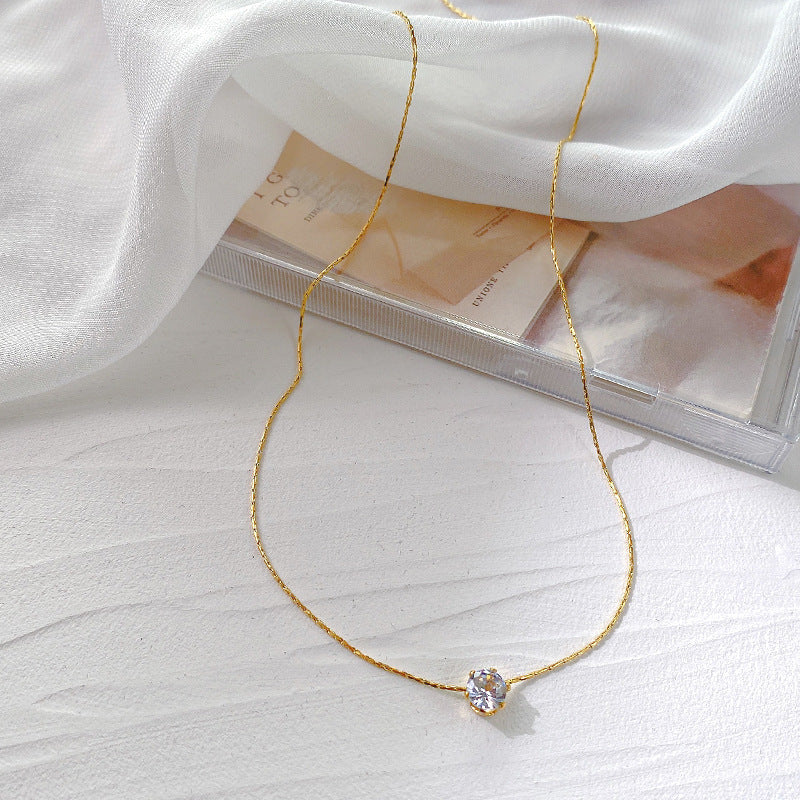 Women's Non-fading High-grade All-matching Simple Necklace