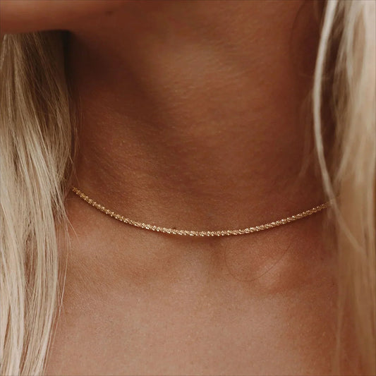 Starry Necklace For Women Sparkling