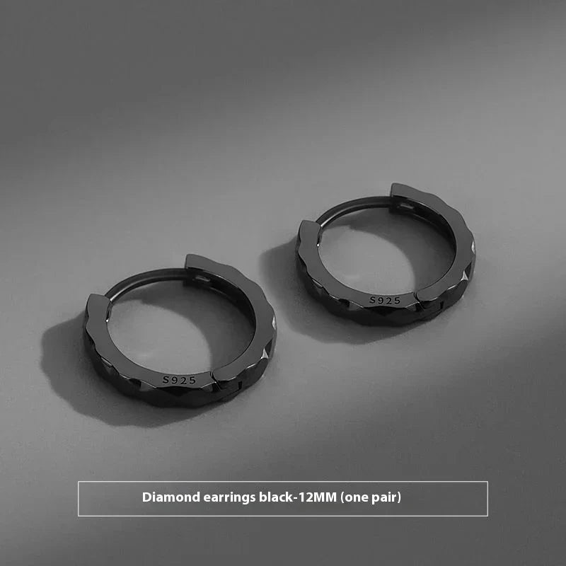 Earrings Men's Fashionable High Sense Ear Clip Simple Niche Temperament