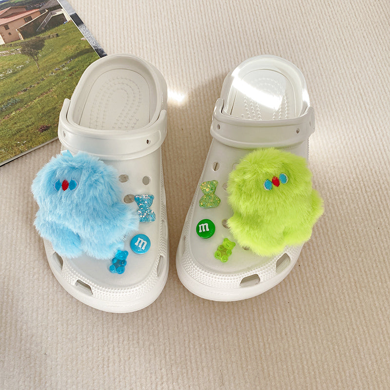 Cute Sneakers Accessories Shoe Buckle Cartoon Plush Decoration