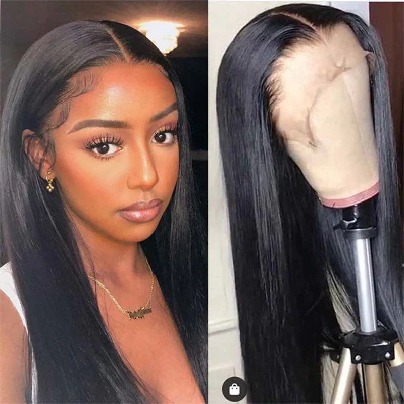 Real Human Hair Long Straight Hair Cover